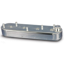 LS Chevy Fabricated Alum w/Coil Mts Valve Covers - Polished