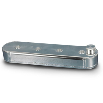 LS Chevy Fabricated Plain Alum Valve Covers - Polished