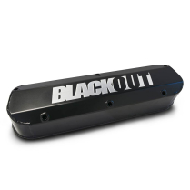 SB Ford Fabricated Aluminum Valve Covers - Matte Black