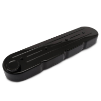 LS Chevy Billet Ball Milled Alum Valve Covers - Black Anod