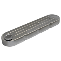 LS Chevy Billet Ball Milled Aluminum Valve Covers - Polished
