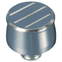 Breather Push-In Aluminum Ball Milled - Polished