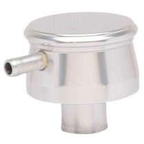 Breather PCV Push-In Aluminum Smooth - Clear Anodized