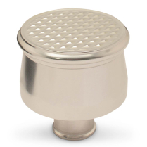 Push-In Diamond Alum Valve Cover Breather - Clear Anodized