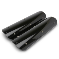 LS Chevy Billet Smooth Coil Covers - Gloss Black