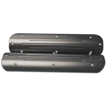 LS Chevy Billet Ball Milled Coil Covers - Matte Black