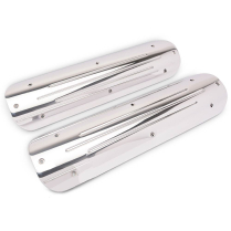 LS Chevy Billet Ball Milled Coil Covers - Polished