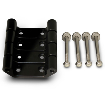 LS Chevy Coil Relocation Mounting Kit - Black Anodized