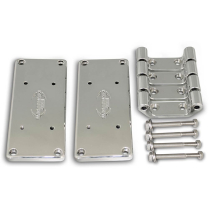 LS Chevy Coil Relocation Mount Kit with Brackets - Polished