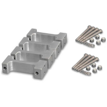 1997-18 LS Chevy Coil Relocation Mount Kit - Clear Anodized