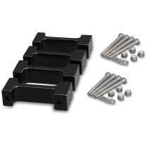 1997-18 LS Chevy Coil Relocation Mount Kit - Matte Black