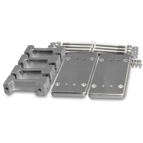 1997-18 LS Chevy Coil Relocation Mount w/Brks - Clear Coated