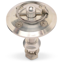 Aluminum Thru-Bolt Hood Torsion Pin Kit - Machined Finish