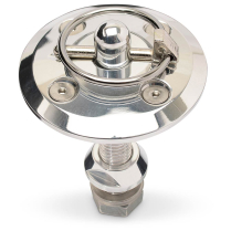 Aluminum Thru-Bolt Hood Torsion Pin Kit - Polished