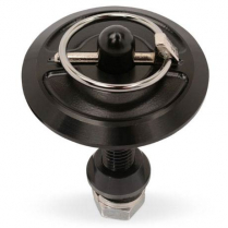 Smooth Series Hood Pin Kit - Matte Black