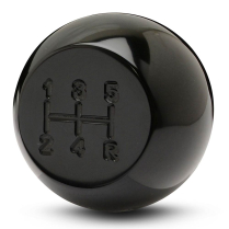 Universal 5-Speed Billet Shift Knob - Black Anodized