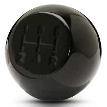 Universal 5-Speed Billet Shift Knob - Gloss Black