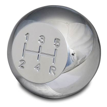Universal 5-Speed Billet Shift Knob - Polished