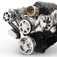 LS Chevy S-Drive 8-Rib Serp Kit w/o Power Steer - Polished