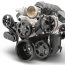 LS Chevy S-Drive 8-Rib Serp Kit wo AC w/Plastic Res Blk Anod