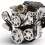 LS Chevy S-Drive 8-Rib Serp Kit w/Billet Res wo A/C - Polish