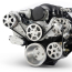 LS Chevy S-Drive Serp Kit for Remote Res P/S - Machined