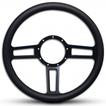 1/2 Wrap Launch 13.5" Steering Wheel - Black Grip Matte Blk