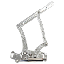 1963-64 Impala Lighting Style Hood Hinges - Machined Finish