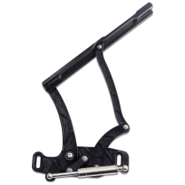1967-69 Firebird Lighting Style Hood Hinges - Black Anodized