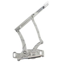 1965-67 Chevelle Lighting Style Hood Hinges - Polished