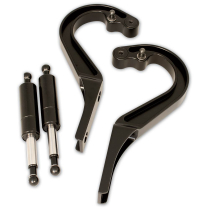 1967-69 Camaro Trunk Hinges - Gloss Black