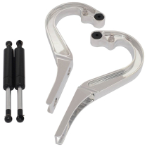 1967-69 Camaro Trunk Hinges - Clear Coat