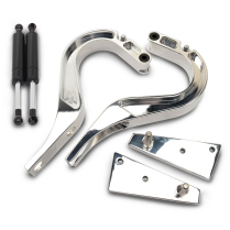 1966-67 Chevelle & Malibu Billet Trunk Hinges - Polished