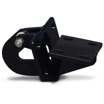 Stainless Short Hidden Hatch Hinges - Gloss Black
