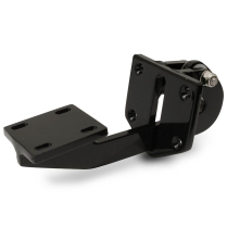 Stainless Long Hidden Hatch Hinges 2-1/4" x 5" - Gloss Black