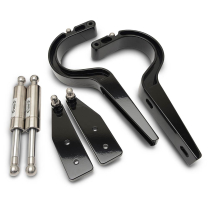 1960-62 Impala & Full Size Car Trunk Hinges - Gloss Black