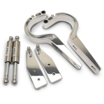 1960-62 Impala & Full Size Car Trunk Hinges - Polished