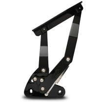 1967-72 Chevy Pickup Truck Hood Hinges - Black Anodized