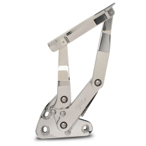 1967-72 Chevy Pickup Truck Hood Hinges - Clear Coated