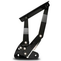 1967-72 Chevy Truck Hood Hinges for Glass Hood - Black Anod