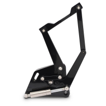 1960-66 Chevy Pickup Truck Hood Hinges - Black Anodized