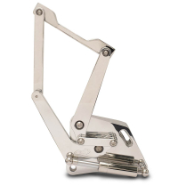 1960-66 Chevy Pickup Truck Hood Hinges - Clear Coat