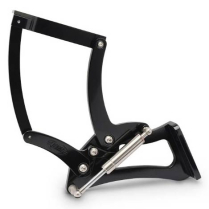 1958-59 Chevy Truck Hood Hinges for Glass Hood - Gloss Black