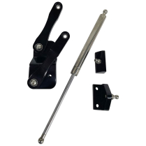 1947-54 Chevy Pickup Truck Hood Hinges - Gloss Black