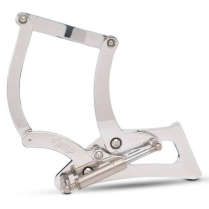 1955-56 Chevy Pass Car Hood Hinges for Glass Hood - Polished