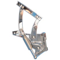 1957 Chevy Passenger Car Hood Hinges - Clear Coat