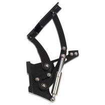 1957 Chevy Passenger Car Hood Hinges - Matte Black