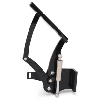 1961 Impala Passenger Car Hood Hinges - Black Anodized