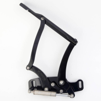 1964-67 GTO & LeMans Kinetic Hood Hinges - Black Anodized