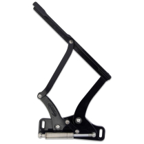 1966-67 Chevy II & Nova Hood Hinges - Gloss Black